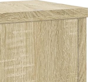 vidaXL Stojaki na rośliny, 2 szt, dąb sonoma, 17x17x60 cm 8