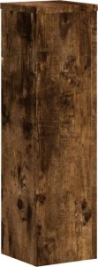 vidaXL Stojaki na rośliny, 2 szt., przydymiony dąb, 17x17x60 cm 4