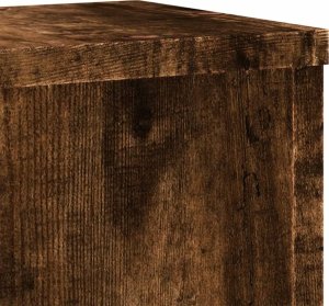 vidaXL Stojaki na rośliny, 2 szt., przydymiony dąb, 17x17x60 cm 8