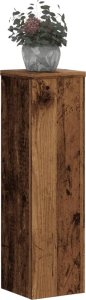 vidaXL Stojaki na rośliny, 2 szt., stare drewno, 17x17x60 cm 3