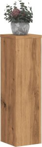 vidaXL Stojaki na rośliny, 2 szt., dąb artisian, 17x17x60 cm 3