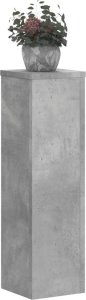 vidaXL Stojaki na rośłiny, 2 szt., szarość betonu, 17x17x60 cm 3