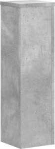 vidaXL Stojaki na rośłiny, 2 szt., szarość betonu, 17x17x60 cm 4