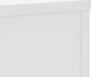 vidaXL Podstawki pod doniczki, 2 szt., białe, 17x17x60 cm 8