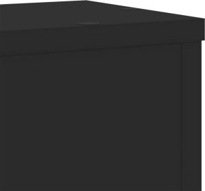 vidaXL Podstawki pod doniczki, 2 szt., czarne, 17x17x60 cm 8