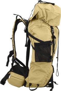 Plecak turystyczny vidaXL Plecak turystyczny, khaki, 100 L, tkanina Oxford 2