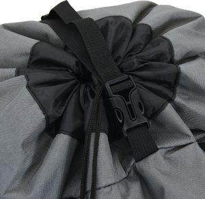 Plecak turystyczny vidaXL Plecak turystyczny, szary, 60 L, tkanina Oxford 6