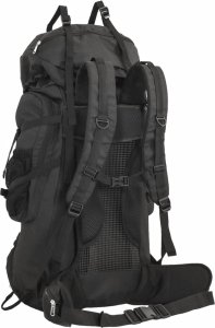 Plecak turystyczny vidaXL Plecak turystyczny, czarny, 80 L, tkanina Oxford 3