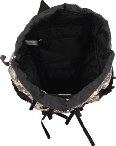 Plecak turystyczny vidaXL Plecak turystyczny, camelowo-brązowe moro, 60 L, tkanina Oxford 7