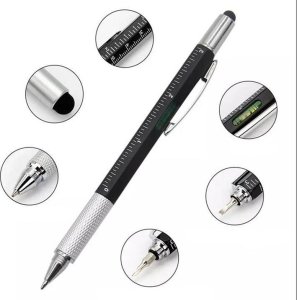 Aptel WIELOFUNKCYJNY DŁUGOPIS Multitool Zestaw Narzędzi 6w1 AG850 5