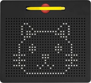 Aptel Magnetyczna TABLICA z 714 Kulkami dla Dzieci + pisak czarna DA56 2