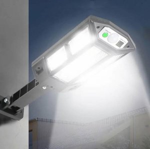 Aptel Wisząca LAMPA Solarna LED 300W natynkowa + pilot zdalnego sterowania ZD96 8
