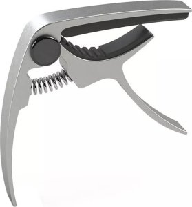 Aptel KAPODASTER do GITARY Akustycznej i Elektrycznej + Kostka srebrny AG852 2