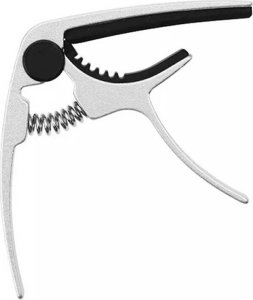 Aptel KAPODASTER do GITARY Akustycznej i Elektrycznej + Kostka srebrny AG852 4