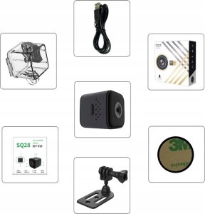 Kamera cyfrowa IneoTronic Mini kamerka SQ28 32GB 6