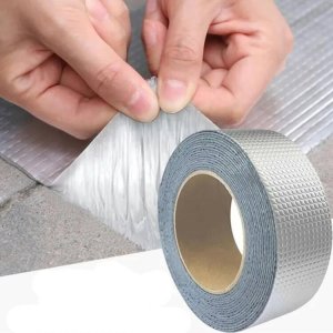 Aptel TAŚMA Butylowa z siatką aluminiową 500x5cm srebrna DA171 3