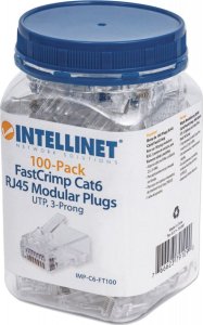 Intellinet RJ45 Cat6 UTP przelotowy (IWP-CAT6UJ) 100 szt 5