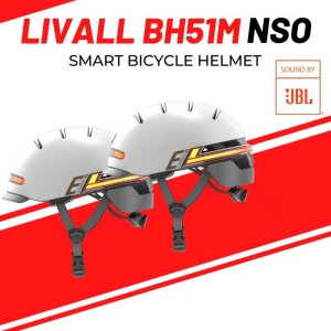 Livall Kask Miejski Livall BH51M NSO Sound by JBL Bluetooth LED M (BH51NSO-M-GRY) 7