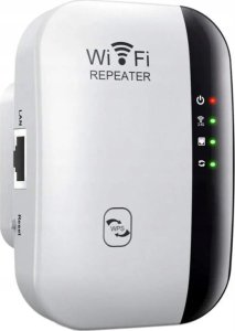 Access Point Aptel REPEATER Wzmacniacz Sygnału WLAN 2,4GHz sieciowy + kabel biały AK339 3