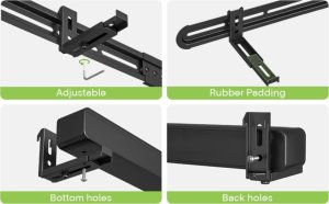 Techly Techly Uchwyt Ścienny lub VESA TV do Głośnika Soundbar 7