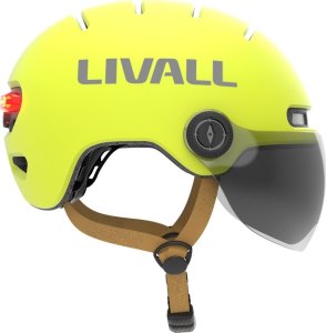 Livall Kask Miejski Livall L23 z Szybką Czujnikiem Upadku SOS i LED (L23-L-WHT) 8