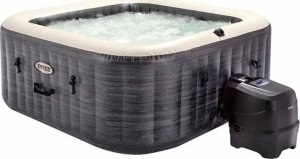 Jacuzzi ogrodowe Colorbaby Nadmuchiwane spa Colorbaby Purespa Burbujas Greystone Deluxe 795 L 1