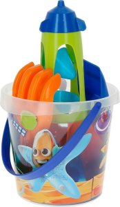 Colorbaby Zestaw zabawek plażowych Colorbaby Mr Craby  18 cm polipropylen (16 Sztuk) 1