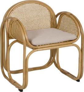 Bigbuy Home Fotel Naturalny Rattan 63,5 x 58 x 77 cm 1