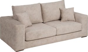 Bigbuy Home Sofa Beżowy Włókno drewno sosnowe Guma Piankowa 206 x 88 x 100 cm 1