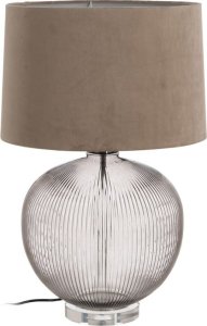 Lampa stołowa Bigbuy Home Lampa stołowa Beżowy Poliester Metal Szkło 60 W 220-240 V 43 x 43 x 66 cm 1