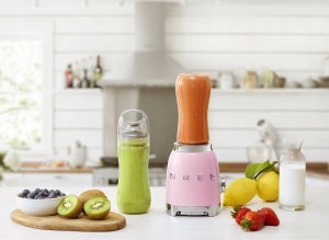 Blender kielichowy Smeg Mikser z Tworzywa Sztucznego Smeg PBF01PKEU Różowy 300 W 600 ml 7