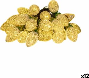 Lampki choinkowe Krist+ Girlanda z Lampkami LED Żółty 500 x 5 x 2 cm (12 Sztuk) 1