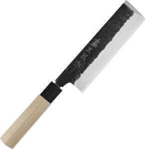 Tojiro Tojiro Black Hammered Shirogami#2 Nóż Usuba 18 cm 1