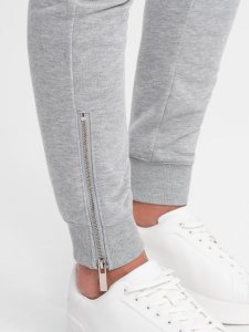 Ombre Spodnie męskie dresowe typu jogger - szary melanż V2 OM-PASK-22FW-004 XL 6