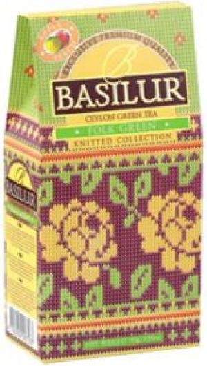Basilur Herbata Knitted Collection Folk Green 1
