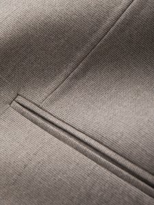 Ombre Męska elegancka marynarka z dekoracyjnymi guzikami na mankietach -  beżowa V3 OM-BLZB-0114 XXL 6