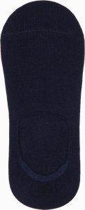 Ombre Skarpety męskie stopki 4-pak - biało-granatowe OM-SOSS-0104 one size 2