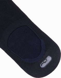 Ombre Skarpety męskie stopki 4-pak - biało-granatowe OM-SOSS-0104 one size 4