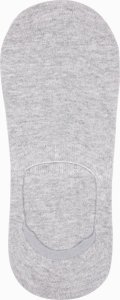 Ombre Skarpety męskie stopki 4-pak - szaro-czarne OM-SOSS-0104 one size 3