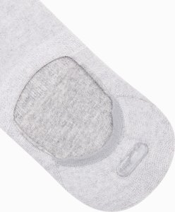 Ombre Skarpety męskie stopki 4-pak - szaro-czarne OM-SOSS-0104 one size 5