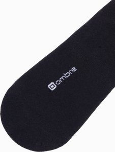 Ombre Skarpety męskie stopki 4-pak - szaro-czarne OM-SOSS-0104 one size 6