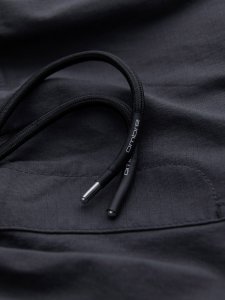 Ombre Męskie spodnie JOGGERY z odstającymi i zapinanymi kieszeniami cargo - grafitowe V6 OM-PAJO-0135 XL 11