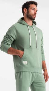 Ombre Komplet dresowy męski bluza kangurka + szorty  zielony V3 Z75 L 3