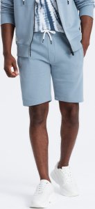 Ombre Dresowy komplet męski bluza rozpinana + szorty  błękitny V7 Z76 S 5