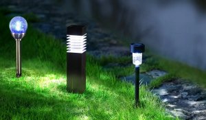 Aigostar  2X Lampa Led Solarna Wbijana Zewnętrzna 55Cm 0,3W 4