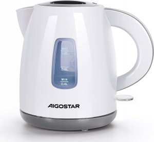 Czajnik Aigostar  Elektryczny Czajnik 1.2L Kompaktowy 2200W Mocny 3