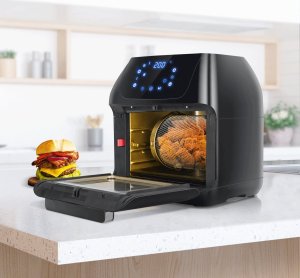 Frytkownica beztłuszczowa Aigostar  Frytkownica Beztłuszczowa Piekarnik Rożen Aigostar 12L Panel Dotykowy Led 9