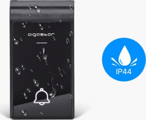 Aigostar  Dzwonek Bezprzewodowy 1-Przycisk 2-Odbiorniki 230V 9