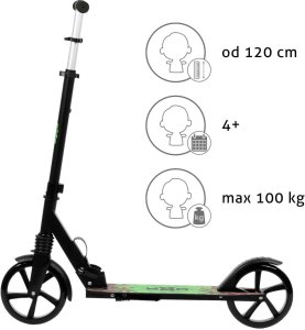 Hulajnoga WXM Driff Czarno-zielony (HSDRID01) 4