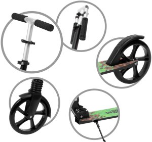 Hulajnoga WXM Driff Czarno-zielony (HSDRID01) 7